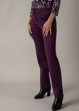 Hose lila 20 Damen Jerseyhose Winter "aubergine" (40) UVP: 55,00€ P437.A