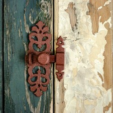 Schubriegel Türbeschlag als