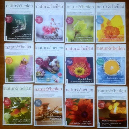 Natur heilen 13 hefte - natur,