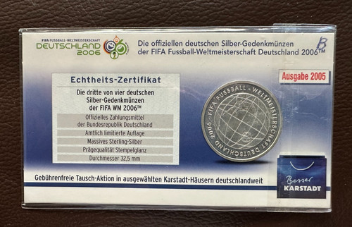 Euro silber gedenk münze - euro,