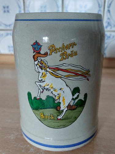 Alter bierkrug brauerei - -,