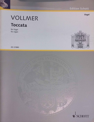 Toccata orgel edition - toccata,