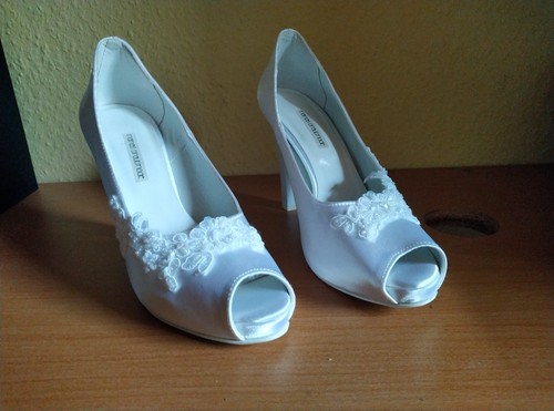 Peeptoes 39 weiß - in, 39,weiß,neu