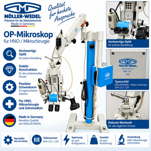 Möller wedel mikroskop 654 - mÖller-wedel,
