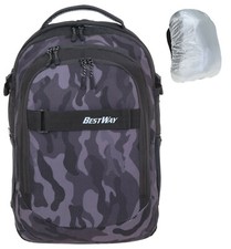 Rucksack Jungen Bestway Evolution Schulrucksack Packer 40177 0117 Black Camo +r