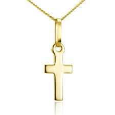 Materia damen kreuzkette gold - materia,