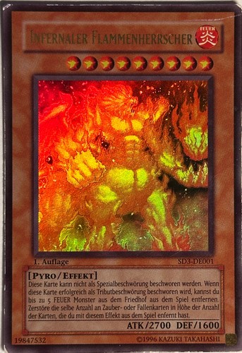 Karte infernaler - yo-gi-oh,