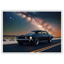 Fahrzeug Auto A4 Kunstdruck