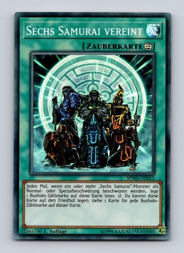 Tcg karte sechs - tcg, yu-gi-oh