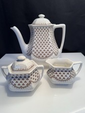 Adams England Sharon Kaffeekanne, Milch und Zucker 