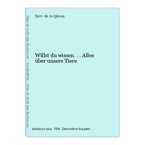 Willst wissen alles - du, wissen...