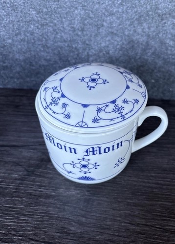 Indisch blau moin - blau, "moin