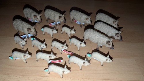 Schleich wollschweine konvolut - schleich,