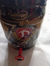Signiertes Bierfass 70 Jahre Dynamo Dresden von Radeberger leer