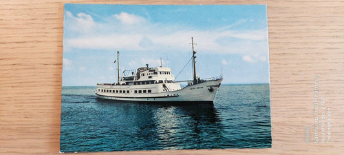 Postkarte passagierschiff - postkarte,
