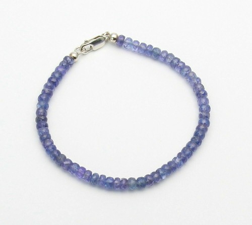 Edelstein armband tansanit - edelstein-armband,