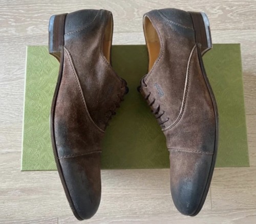 Gucci suede oxford - gucci, 9