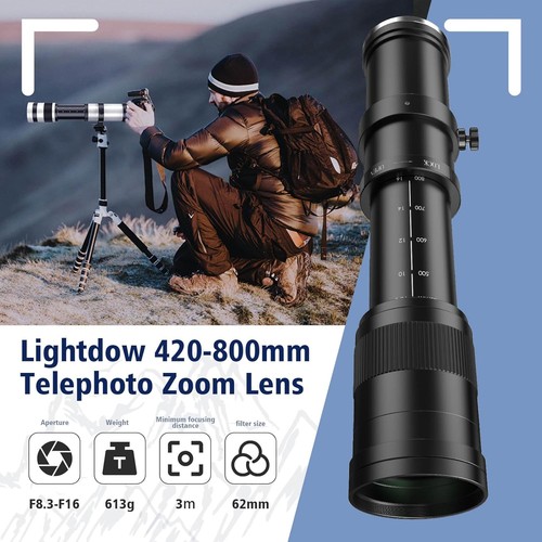 420mm 800mm teleobjektiv - teleobjektiv, zoom
