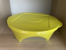 Tupperware Schüssel Mediterrano 2,5 L Grün mit Sichtfenster Neu