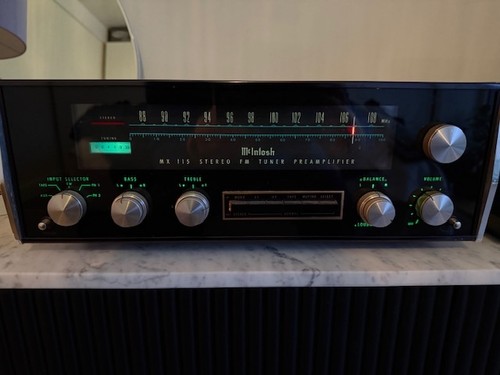 Mcintosh mx115 tuner preamp - mcintosh,
