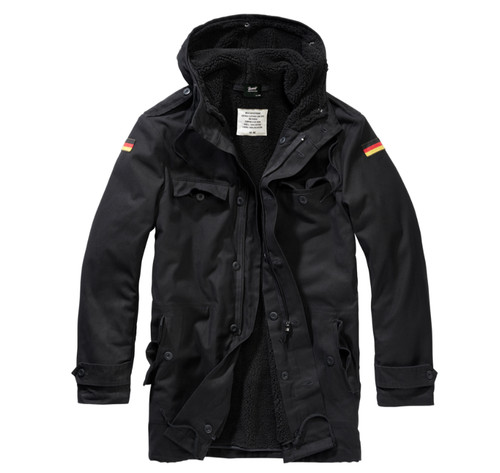 Brandit parka flag 54 - bw,