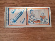 DDR Tortenspritze Plastik mit 7 Aufsätzen  - Ostalgie Haushalt Küche