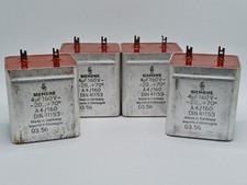 Siemens Capacitor Quad NOS A4/160 4µF 160V 4 uF for Klangfilm Tube Amplifiers