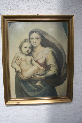 Antikes heiligenbild der - antikes,