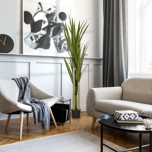 Homcom künstliche yucca groß - homcom,