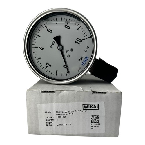 Wika manometer 233 - wika,