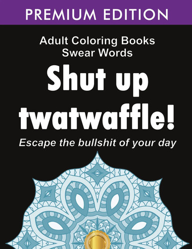 Adult coloring books swear - adult,