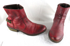 ANDREA SABATINI Damenschuhe Stiefeletten Stiefel Pumps Boots Leder  42 /8 TOP