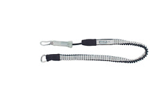 Ion Kitesurfing Handlepass Leash Grey Long Kite Bar to Harness Leash inkl. Q/R Neu