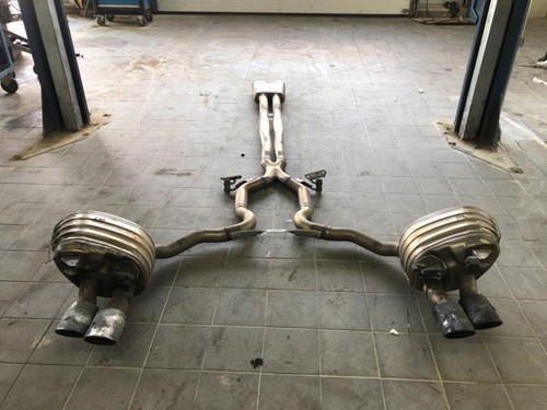 Auspuffanlage porsche panamera - auspuffanlage,