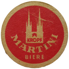 ALTER BIERDECKEL Martini