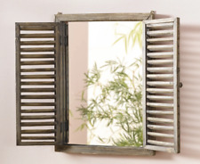 Wandspiegel Klappläden