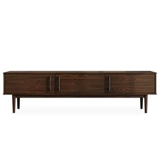 Lowboard mit 3 Türen Sideboard aus Massivholz Wohnzimmermöbel