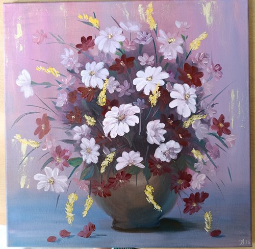 Olgemalde leinwand 40x40 - leinwand, cm