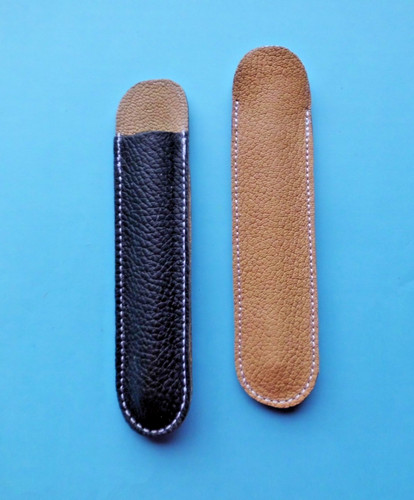 Stifte etui aus - stifte, leder