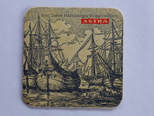 Bierdeckel brauerei astra - bierdeckel,