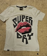 Superdry Tshirt Glitter Lips M
