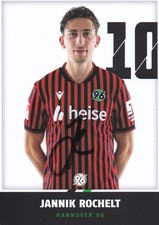 Autogrammkarte jannik rochelt - autogrammkarte,