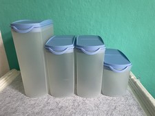 4 Eidgenossen Plus, Tupperware 1 L, 2 x 1,6 L, 2,2 L hellblau, neuwertig 