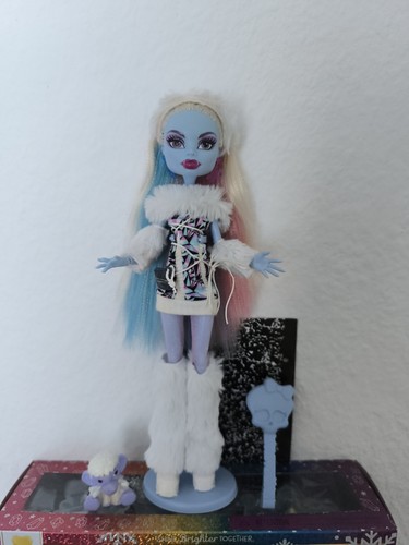 Monster high puppe abbey - monster,
