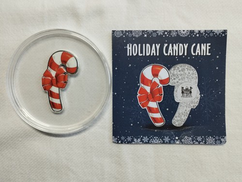 Holiday candy cane - 999, silber