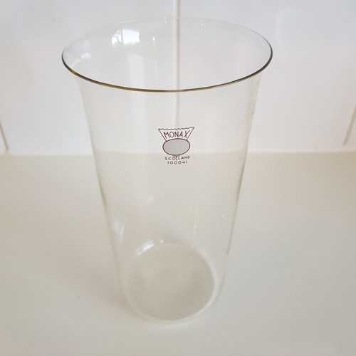 Monax 1000ml glass beaker lab - monax,