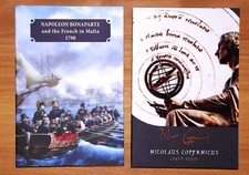 *NEW*MALTA_2 x 2 Euro 2023_Napoleon und Copernicus_Bi-Metall_in Folder_rar