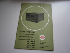 Fortschritt Mähdrescher Bordcomputer EBC ... Bedienanweisung, EZT-Katalog, 1989