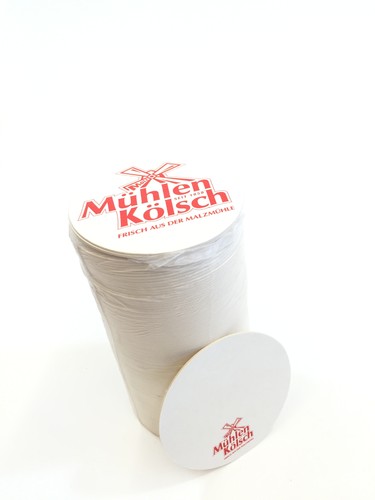 Mühlen kölsch 300 bierdeckel - mühlen,