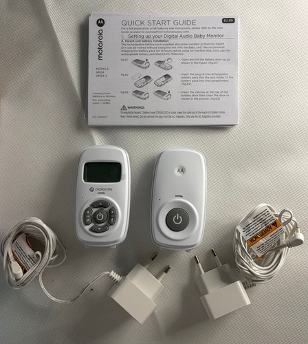 Motorola nursery am24 audio - am24,